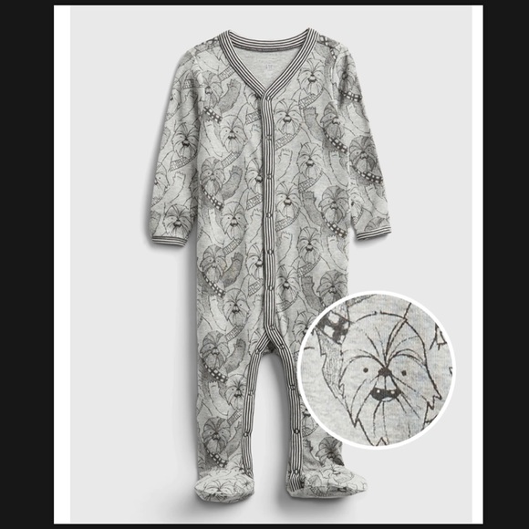 GAP Other - Gap Boy Newborn 0-7 lbs Star Wars Chewbacca Romper